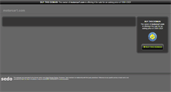 Desktop Screenshot of motorcar1.com