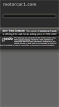 Mobile Screenshot of motorcar1.com